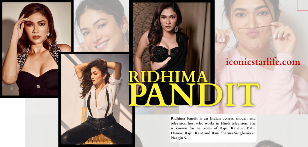 Tv shows with ridhima pandit